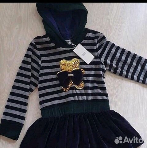 Бархатное платье armani