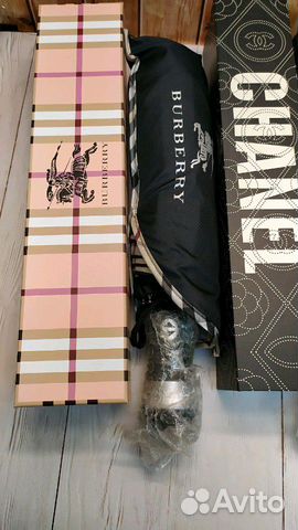 Зонты женские Burberry,Louis Vuitton,Chanel