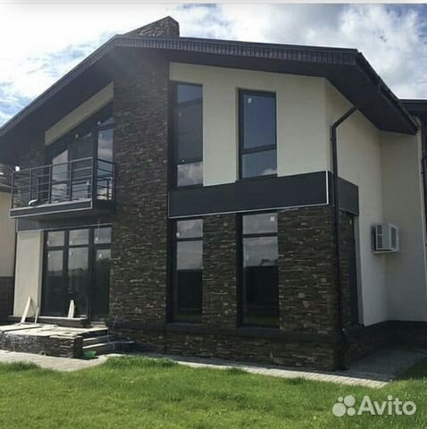 Коттедж 130 м² на участке 10 сот. Коттедж 130 м² на участке 10 сот.