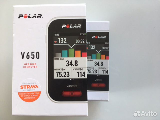 Новый топовый велокомпьютер Polar V650