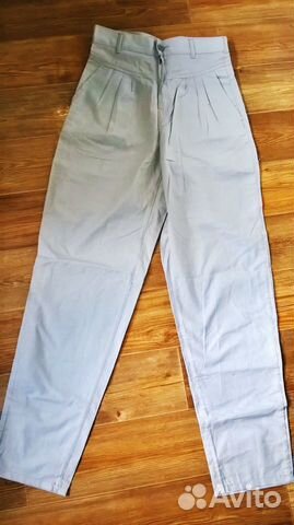 Брюки с высокой талией отдам