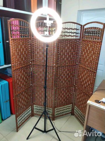 Кольцевая лампа 33см (новая). Популярная