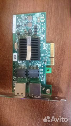 Сетевая карточка intel hstns-bn16 два порта