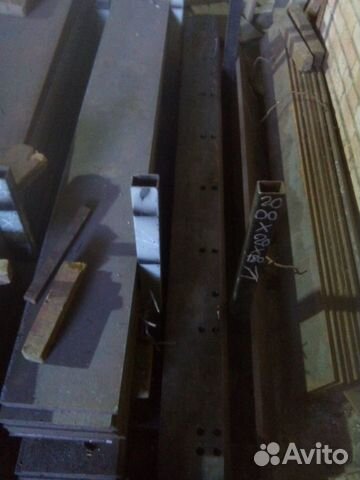 Нож приварной под зубья JCB 3 CX 2345х20х180 Нож приварной под зубья JCB 3 CX 2345х20х180