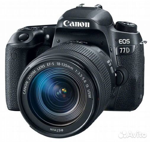 Canon EOS 77D kit 18-135mm IS USM новый (гарантия)