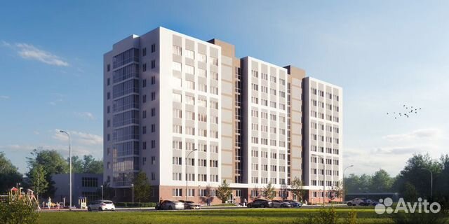 1-к квартира, 37.5 м², 9/10 эт. 1-к квартира, 37.5 м², 9/10 эт.