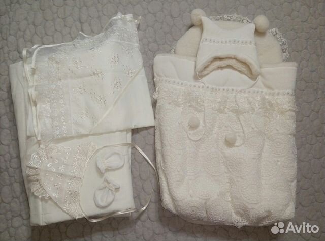 Комплект, конверт на выписку осень/зима