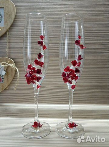 Бокалы свадебные