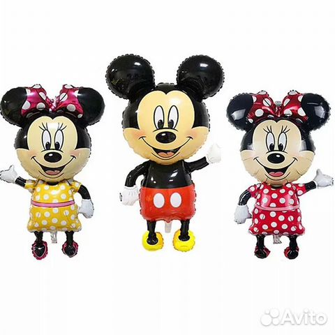 Воздушные шары Минни/Микки