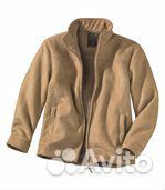 Замшевая куртка с теплой подкладкой из шерпы