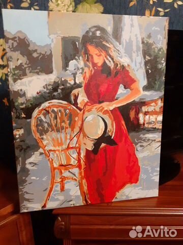 Картина холст акрил