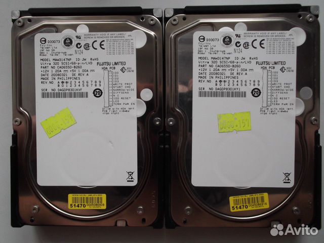 Серверные жёсткие диски scsi Fujitsu MAW3147NP Серверные жёсткие диски scsi Fujitsu MAW3147NP
