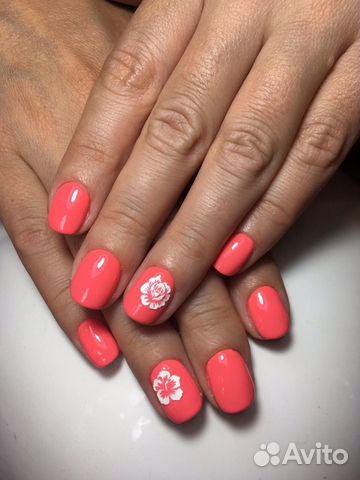 Маникюр гель лак