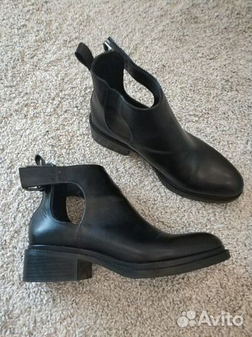 Ботинки черные Zara Ботинки черные Zara