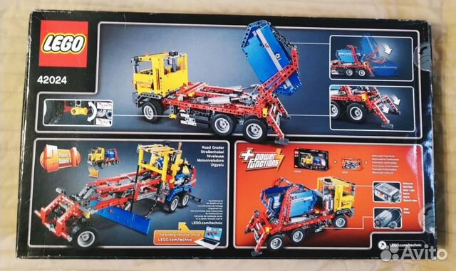 Lego Technic 42024 контейнеровоз
