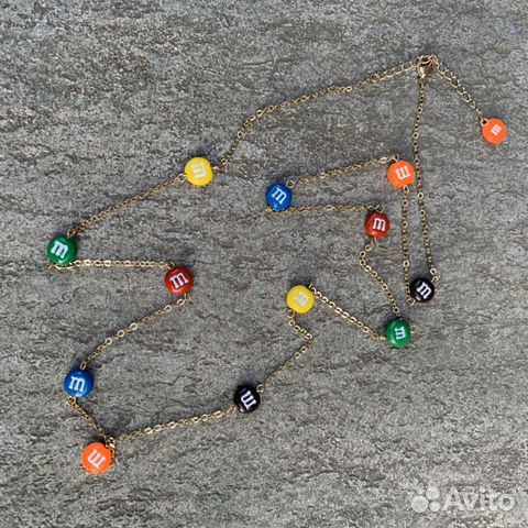 Кулон колье M&Ms новое аля Les Nereides