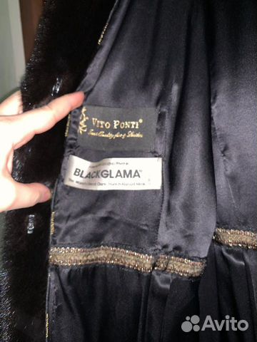 Шуба blackglama Греция оригинал