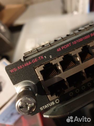 Модуль Cisco Catalyst WS-X6148A-GE-TX