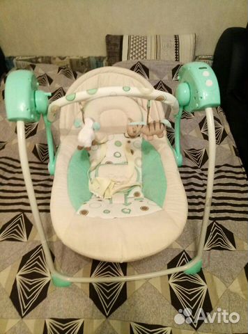 Детские электронные качели