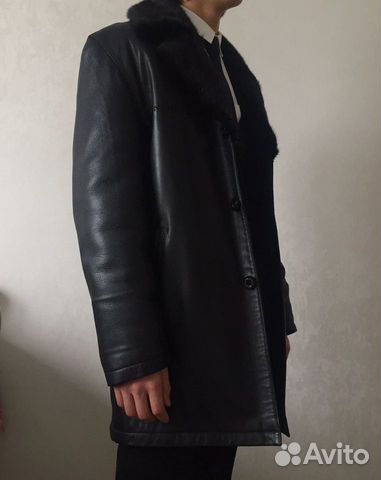 Новая зимняя дубленка/пальто