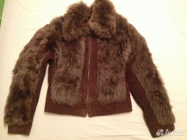 Куртка замша/натуральный мех 134-140 Куртка замша/натуральный мех 134-140