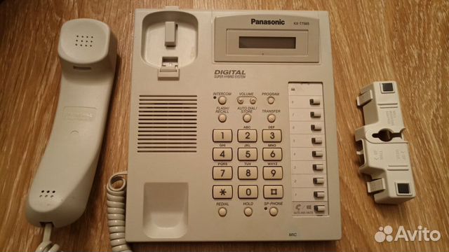 Телефон Panasonic KX-T7565 (новый) Телефон Panasonic KX-T7565 (новый)