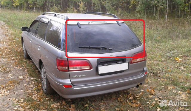 Стекло заднее nissan avenir 00-05 Стекло заднее nissan avenir 00-05