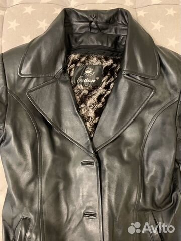 Пальто кожаное женское 44-46 M Пальто кожаное женское 44-46 M