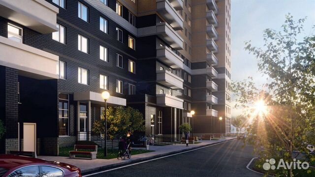 1-к квартира, 40.1 м², 21/25 эт.