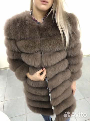 Шуба песец трансформер