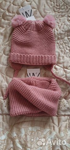 Шапка и снуд (zara baby) новый Шапка и снуд (zara baby) новый