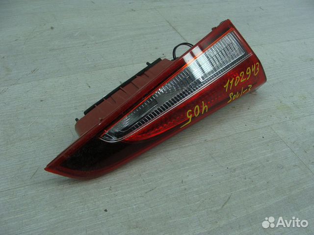 Фонарь задний левый внутренний Kia Soul