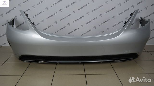 Бампер задний AMG пакет Mercedes W205 C-Klasse