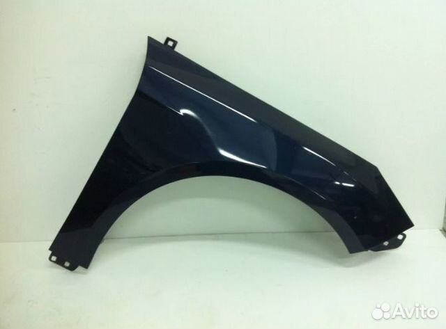Форд фокус 3 перед правое крыло черное