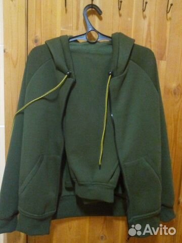 Новый теплый костюм: толстовка и штаны Новый теплый костюм: толстовка и штаны