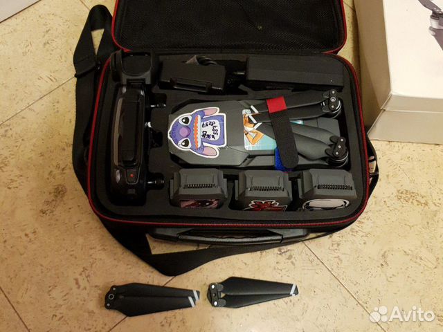 Квадрокоптер dji mavic pro combo +комплектующие