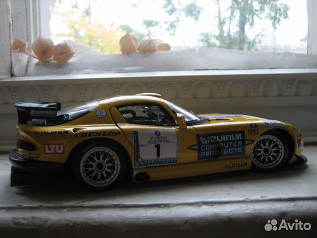 Dodge Viper GTS-R #1, 2002 г., масштаб 1:18
