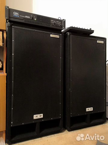 Комплект акустической системы B&C QSC Yamaha Комплект акустической системы B&C QSC Yamaha