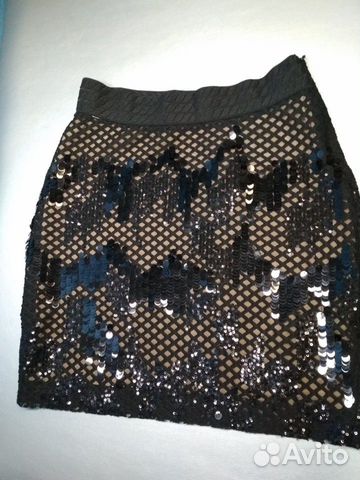 Юбка с пайетками Юбка с пайетками