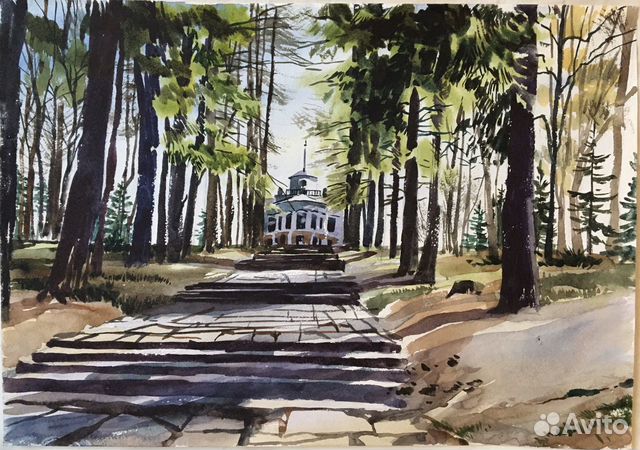 Картина акварель Картина акварель