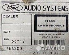 Штатная магнитола ford kw 2000 Штатная магнитола ford kw 2000