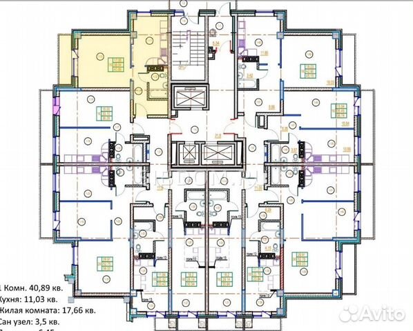 1-к квартира, 45.8 м², 20/25 эт.
