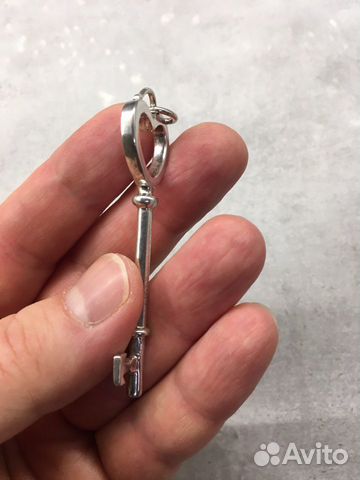 Ключ из серебра 925. Подвеска. Tiffany& co