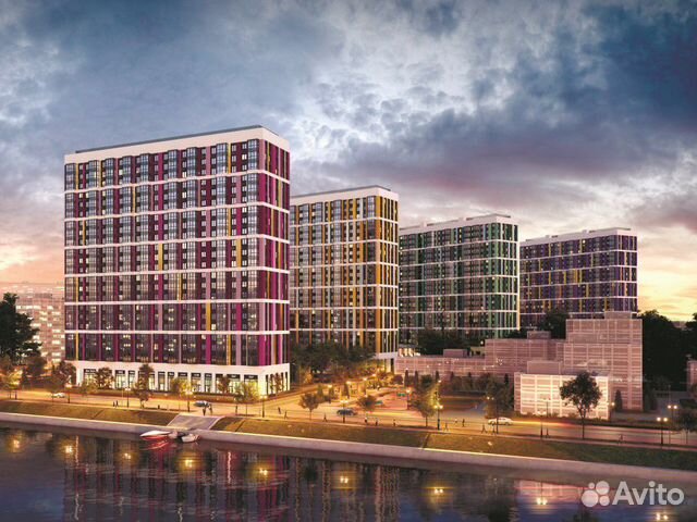 2-к квартира, 54.5 м², 20/22 эт.