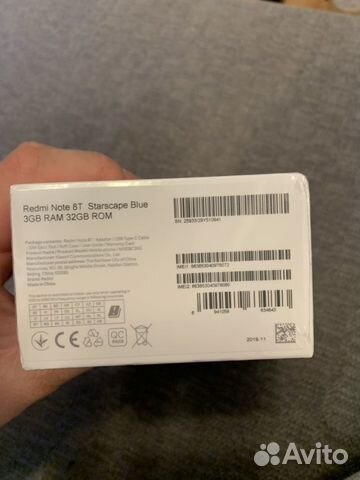 Телефон Xiaomi Redmi Note 8T 3/32global version Телефон Xiaomi Redmi Note 8T 3/32global version