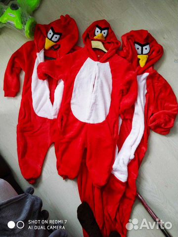Кигуруми Angry Birds злые птички Кигуруми Angry Birds злые птички