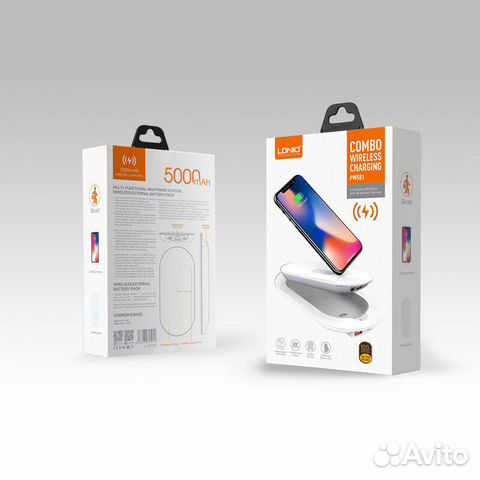 Ldnio PW501 с беспроводной зарядкой Power Bank