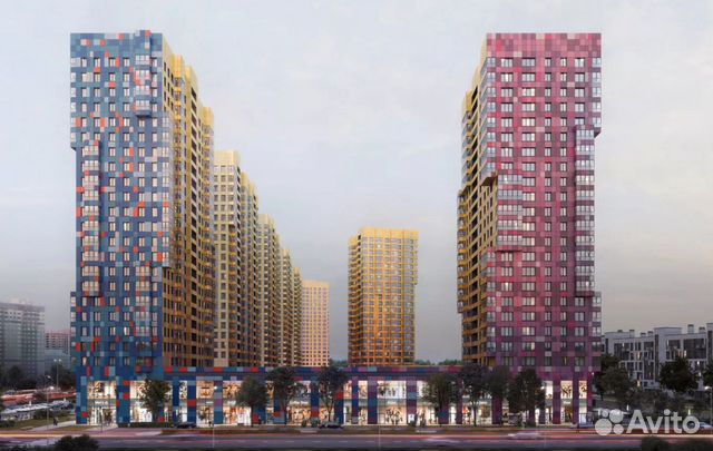 2-к квартира, 56.1 м², 4/23 эт.