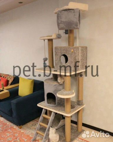 Домик когтеточка, комплекс для кошки