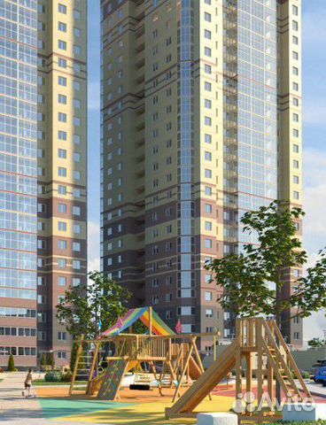 1-к квартира, 39.6 м², 7/24 эт.